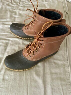 L.L. Bean | Shoes | Ll Bean Duck Boots Bean Boots Tan  display picture 3